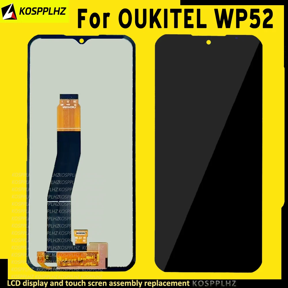 Качество A + для Oukitel WP52, ЖК-экран и замена сенсорного экрана в сборе, 6,6 дюйма для Oukitel WP 52, ЖК-дисплей
Качество A + для Oukitel WP52, ЖК-экран и замена сенсорного экрана в сборе, 6,6 дюйма для Oukitel WP 52, ЖК-дисплей