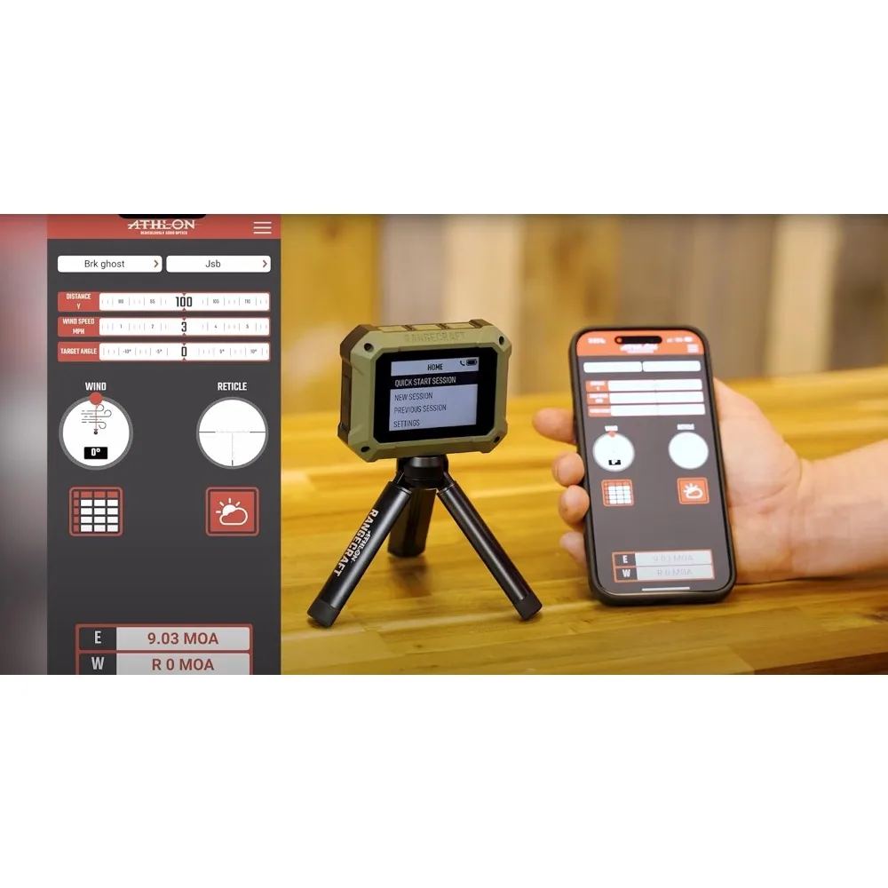 Радарный хронограф Rangecraft Velocity Pro с 2,4-дюймовым дисплеем, Bluetooth-подключением и приложением для измерения скорости снарядов в реальном времени - НОВИНКА
Радарный хронограф Rangecraft Velocity Pro с 2,4-дюймовым дисплеем, Bluetooth-подключением и приложением для измерения скорости снарядов в реальном времени - НОВИНКА