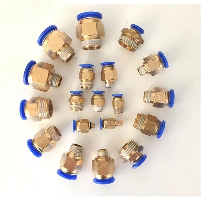 10PCS PT1/8 1/4 3/8 1/2 M5 Male Thread Air Connectors Quick Release Fittings Push In Pneumatic Hose Fitting
10PCS PT1/8 1/4 3/8 1/2 M5 Male Thread Air Connectors Quick Release Fittings Push In Pneumatic Hose Fitting