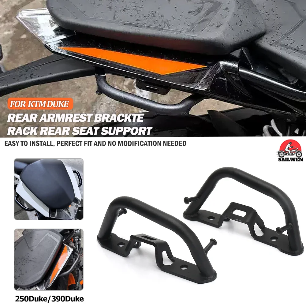 For 390 Duke 390Duke Duke250 New Motorcycle Accessories Rear Passenger Side Armrest Rack Rear Seat Support
For 390 Duke 390Duke Duke250 New Motorcycle Accessories Rear Passenger Side Armrest Rack Rear Seat Support