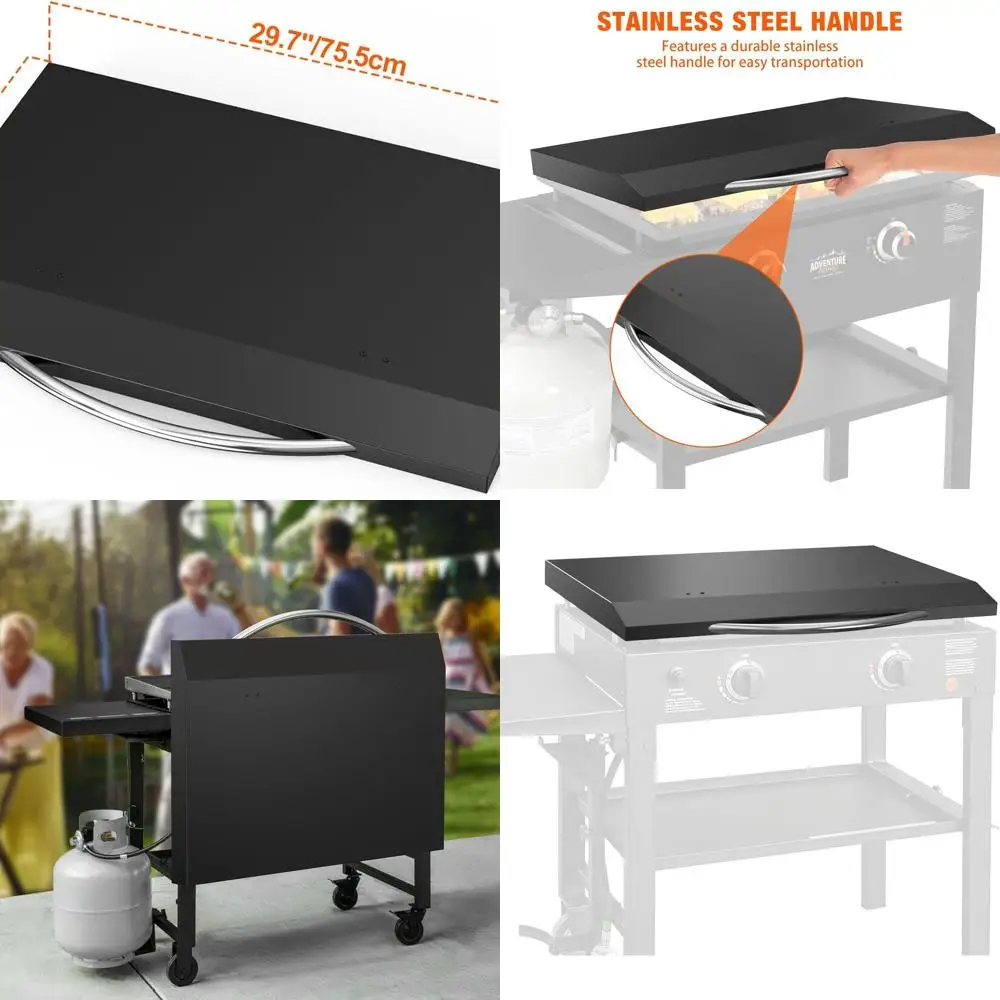 Protective Flat Top Grill Cover for 28 Blackstone Griddle - Ideal for Outdoor Cooking
Protective Flat Top Grill Cover for 28 Blackstone Griddle - Ideal for Outdoor Cooking