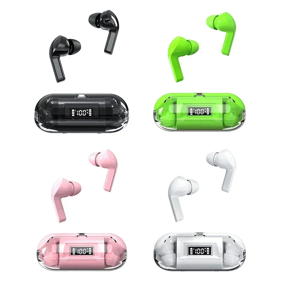 Headset Bluetooth headsets Wireless headsets tws Bluetooth Earphone LED Digital Displayt TM20 5.3 Earbuds Transparent Sports
Headset Bluetooth headsets Wireless headsets tws Bluetooth Earphone LED Digital Displayt TM20 5.3 Earbuds Transparent Sports