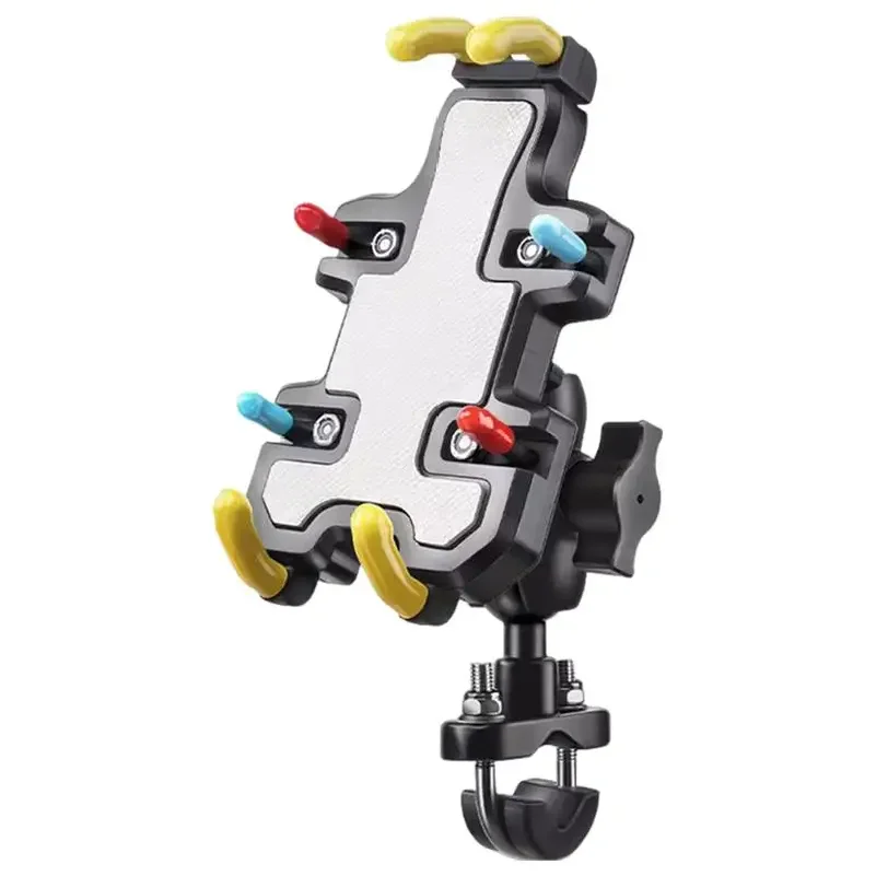 Motorcycle Electric Bike Mobile Phone Holder 360 Degree Rotatable Protective Bracket GPS Mount Phone Holder Shock Absorber
Motorcycle Electric Bike Mobile Phone Holder 360 Degree Rotatable Protective Bracket GPS Mount Phone Holder Shock Absorber