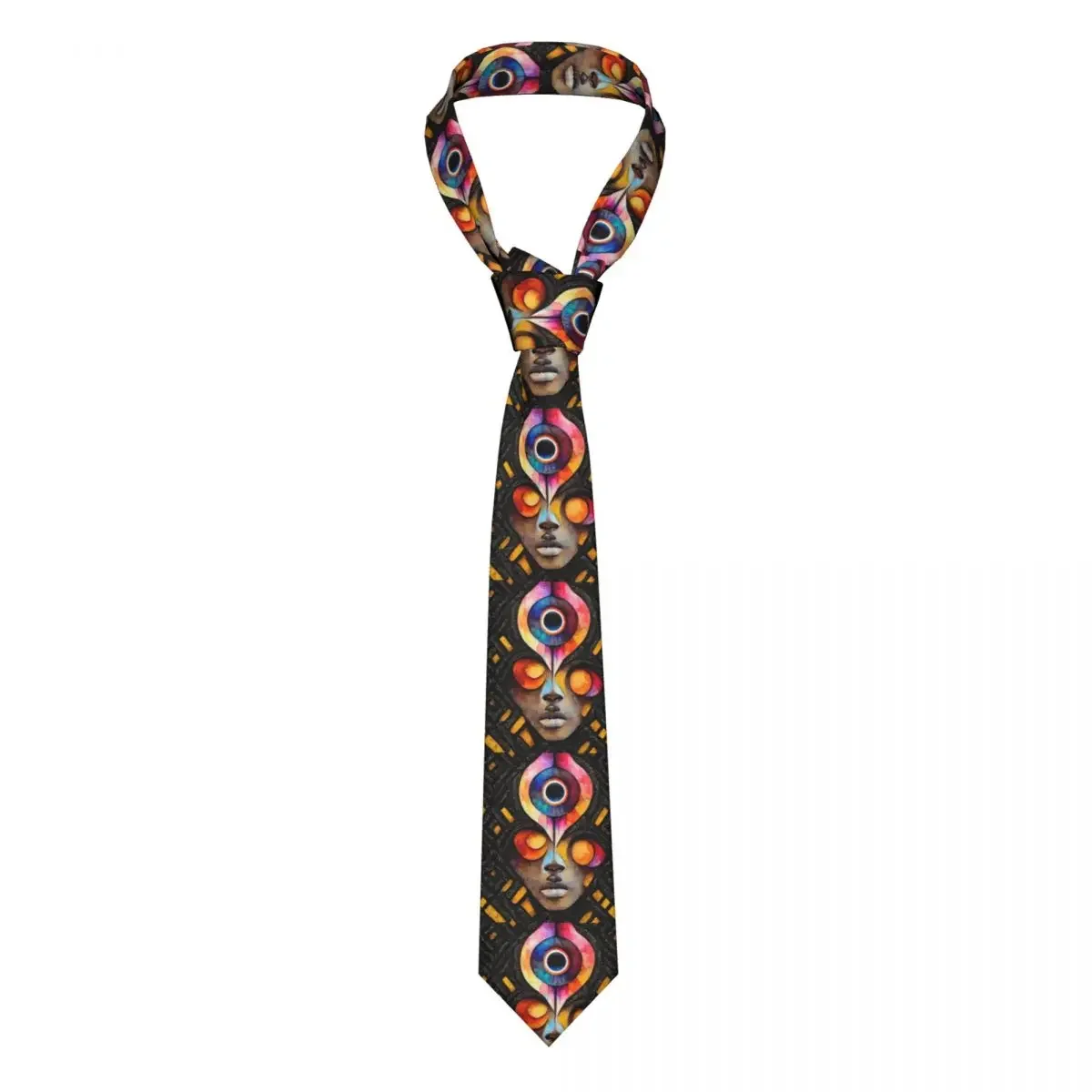 African Ethnic Style Pattern Neckties Men's Custom Silk Pattern Neck Tie for Party
African Ethnic Style Pattern Neckties Men's Custom Silk Pattern Neck Tie for Party