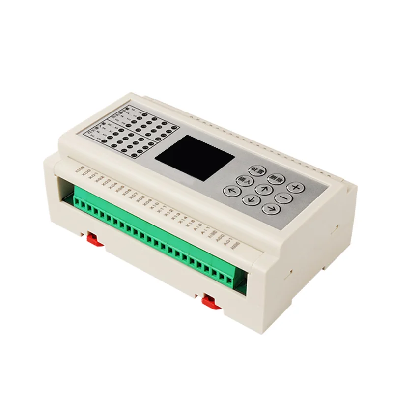 16 Input 16 Output Transistor Output Easy Programming PLC 2 Channel Analog Output 0-10V 0-20mA with RS485 for Touch Screen
16 Input 16 Output Transistor Output Easy Programming PLC 2 Channel Analog Output 0-10V 0-20mA with RS485 for Touch Screen