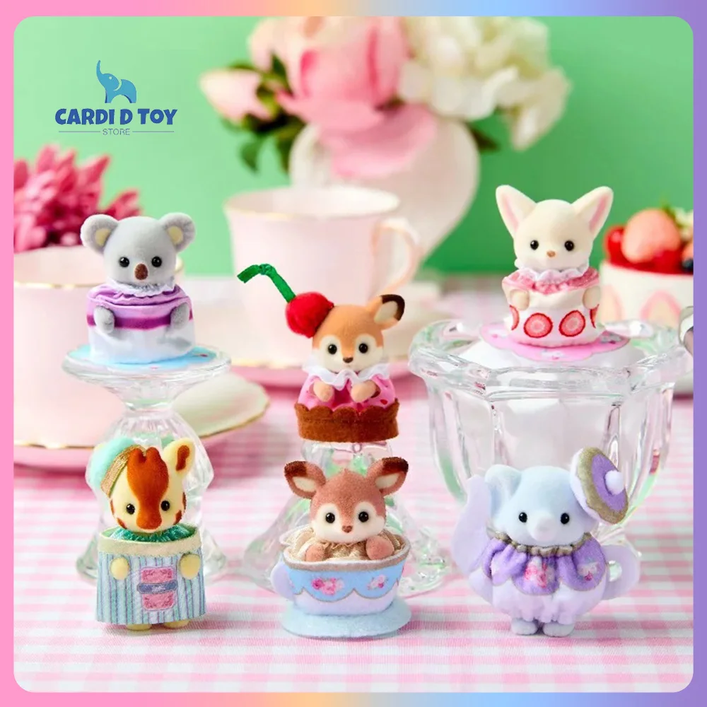 Новая оригинальная серия для послеобеденного чая Sylvanian Families, слепая сумка, милые куклы, коллекционная декоративная фигурка, подарок, время послеобеденного чая
Новая оригинальная серия для послеобеденного чая Sylvanian Families, слепая сумка, милые куклы, коллекционная декоративная фигурка, подарок, время послеобеденного чая
