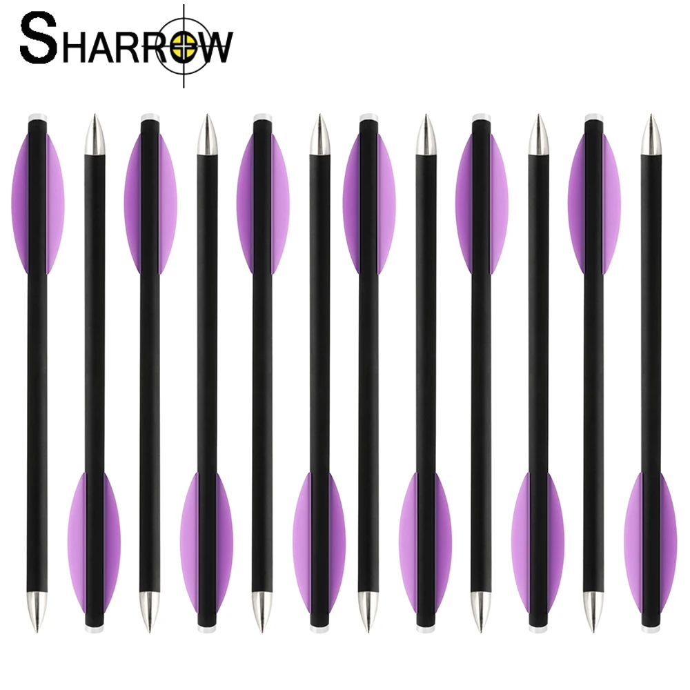 6/12/24Pcs/ 14.5cm Crossbow Arrows Mixed Carbon Arrows Diameter 6 mm Tip Archery Hunting Shooting Sports Purple Red
6/12/24Pcs/ 14.5cm Crossbow Arrows Mixed Carbon Arrows Diameter 6 mm Tip Archery Hunting Shooting Sports Purple Red