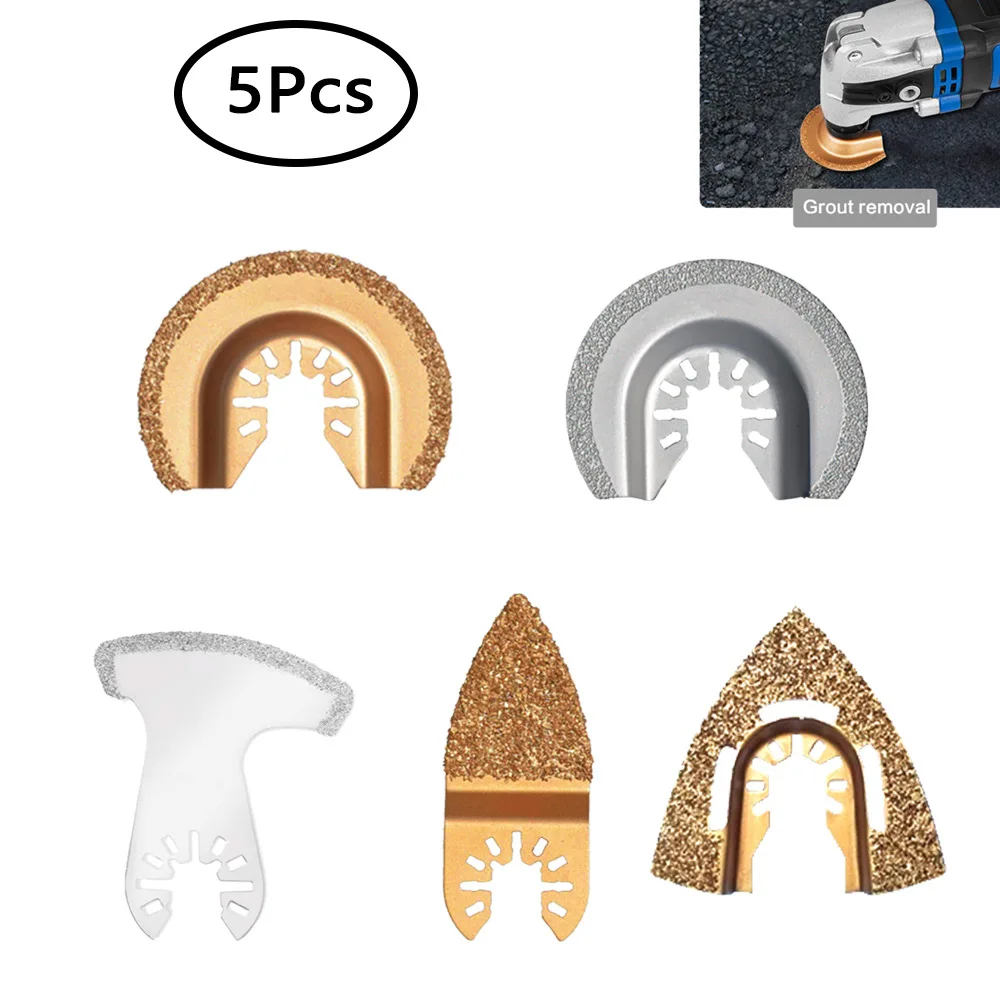5Pcs Universal Quick Release Oscillating Saw Blades Suitable for Bosch, Dewalt, Makita, Black+Decker & Most Multi-Tools
5Pcs Universal Quick Release Oscillating Saw Blades Suitable for Bosch, Dewalt, Makita, Black+Decker & Most Multi-Tools
