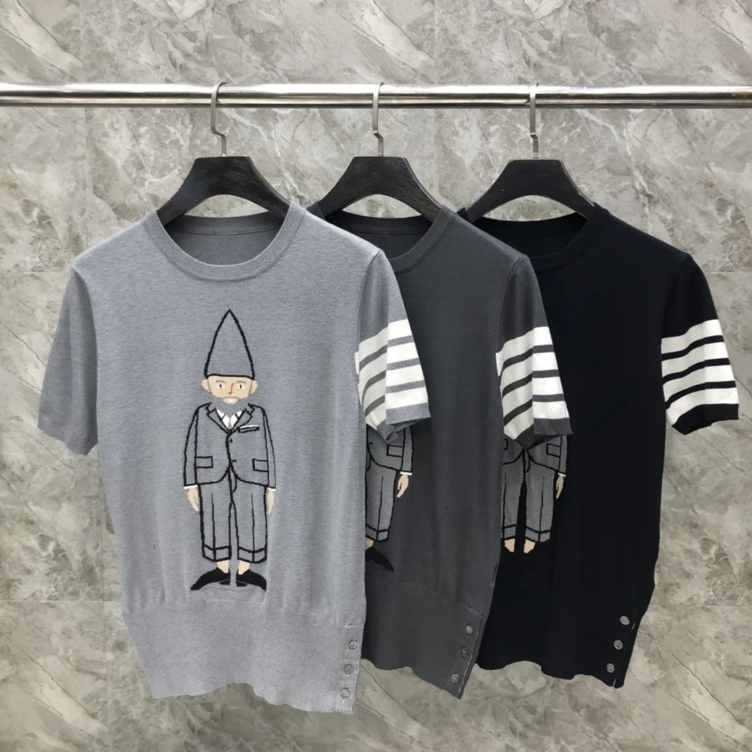 GD Summer New Cisas Knitted ort Sve Faion Casual Comfortable ex Cotton T-irt Loose Fit Korean Sle
GD Summer New Cisas Knitted ort Sve Faion Casual Comfortable ex Cotton T-irt Loose Fit Korean Sle