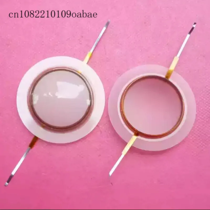 Polymer Milky White Tweeter Diaphragm Assembly 34.5 Core 34.4mm CCA Flat Wire or Copper Clad Aluminum Round Voice Coil
Polymer Milky White Tweeter Diaphragm Assembly 34.5 Core 34.4mm CCA Flat Wire or Copper Clad Aluminum Round Voice Coil