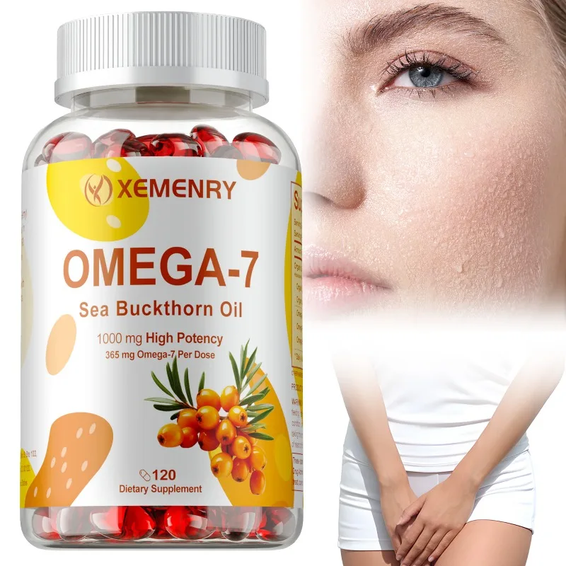 OMEGA-7 Sea Buckthorn Oil - Antioxidant, Supports Heart, Skin and Cardiovascular Health, Boosts Energy and Immunity, Non-GMO
OMEGA-7 Sea Buckthorn Oil - Antioxidant, Supports Heart, Skin and Cardiovascular Health, Boosts Energy and Immunity, Non-GMO