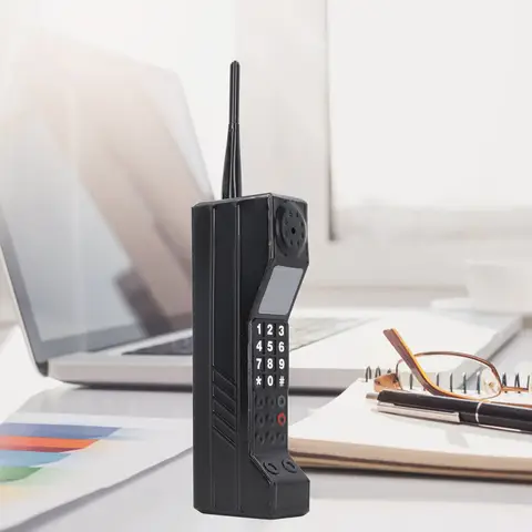 Retro Cell Phone Fashionable Sturdy Durable Decorative Vintage Brick Cell Phone For Living Rooms Offices