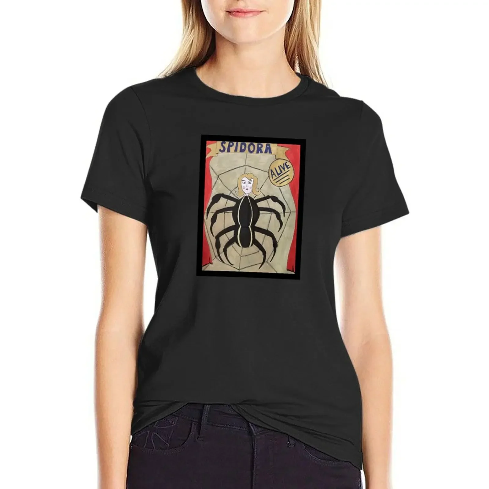 Spidora T-Shirt aesthetic clothes oversized vintage clothes vintage designer clothes Women luxury
Spidora T-Shirt aesthetic clothes oversized vintage clothes vintage designer clothes Women luxury