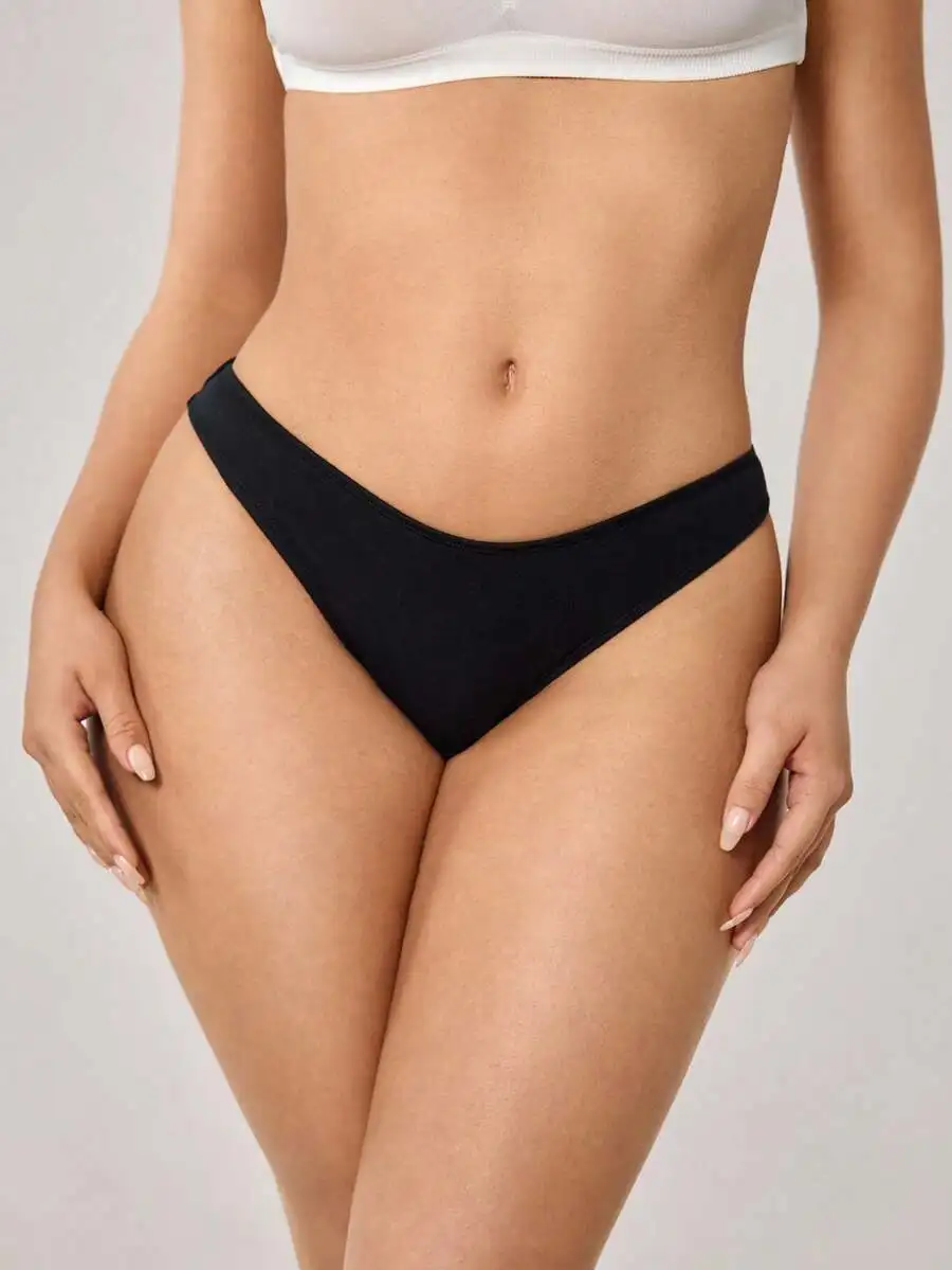 Women Plain Comfortable Thong Panties Easy Comfort Casual Underwear
Women Plain Comfortable Thong Panties Easy Comfort Casual Underwear