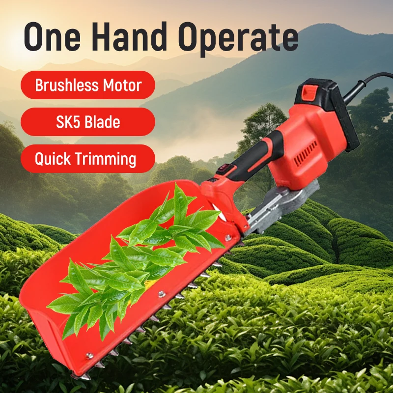 Electric Tea Picker for Large Farms Rechargeable Tea Pruner Cordless Tea Trimmer Adjustable Tea Harvester No Battery
Electric Tea Picker for Large Farms Rechargeable Tea Pruner Cordless Tea Trimmer Adjustable Tea Harvester No Battery