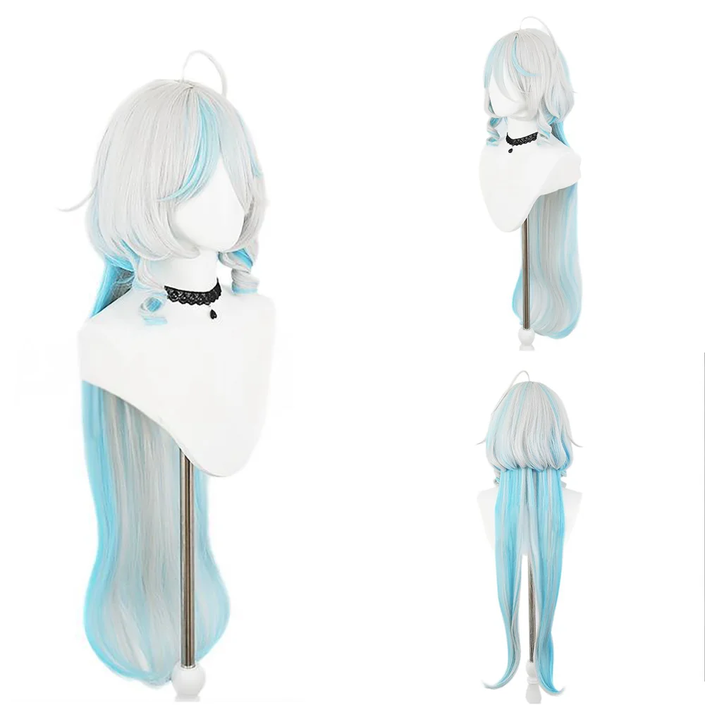 Furina Cosplay Wig Blue Gray Gradient Long Wavy Wig for Anime Comic Con Halloween Photography Daily Party Universal Wig
Furina Cosplay Wig Blue Gray Gradient Long Wavy Wig for Anime Comic Con Halloween Photography Daily Party Universal Wig