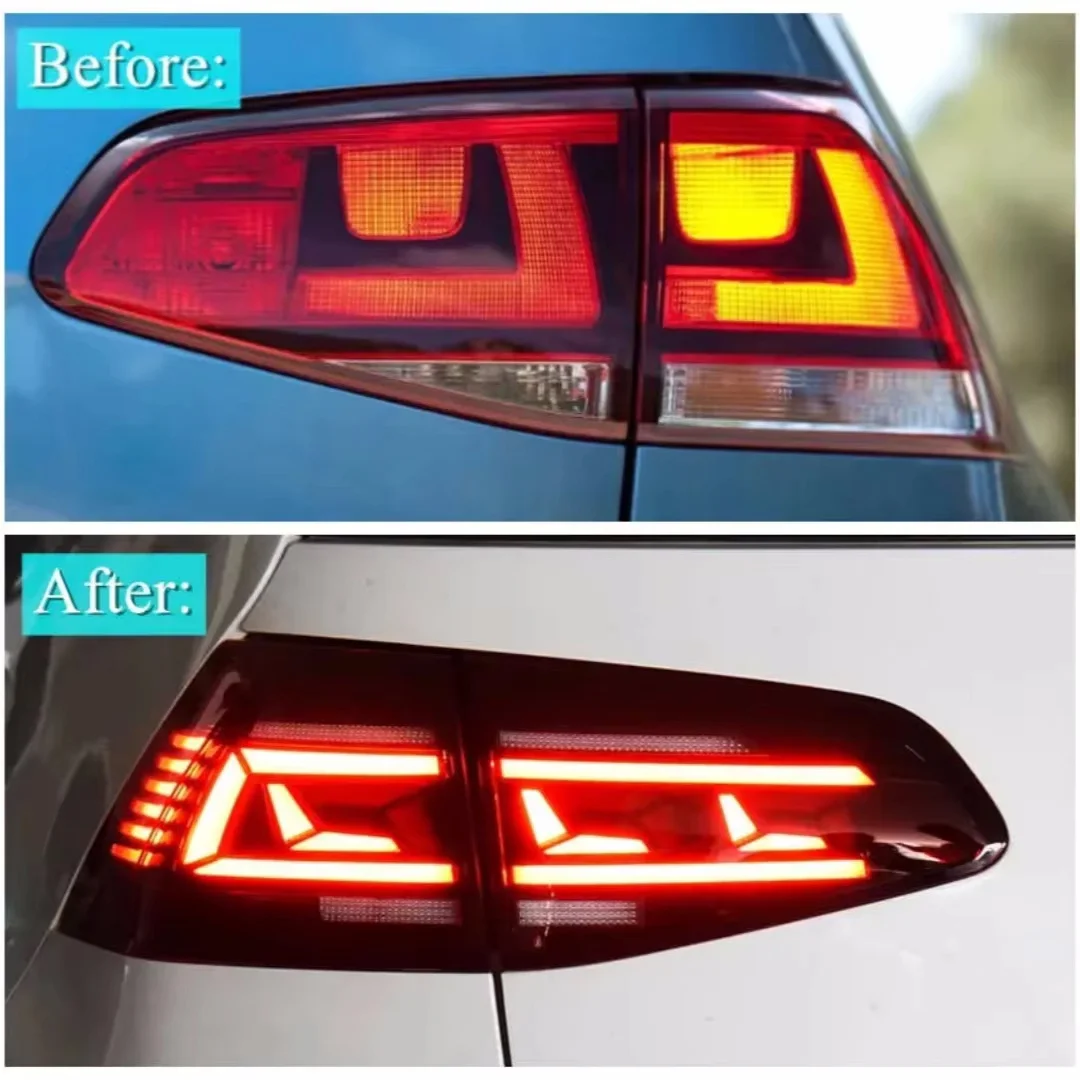 Car taillights For VW Golf 7 2013 - 2017 With Start Up Animation Sequential Indicator Rear Lamp Assembly
Car taillights For VW Golf 7 2013 - 2017 With Start Up Animation Sequential Indicator Rear Lamp Assembly