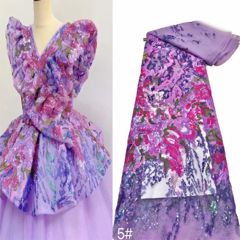 Mesh Lace Wedding Dress Fabric Embroidery Beads Embroidered Fashion Costume
Mesh Lace Wedding Dress Fabric Embroidery Beads Embroidered Fashion Costume