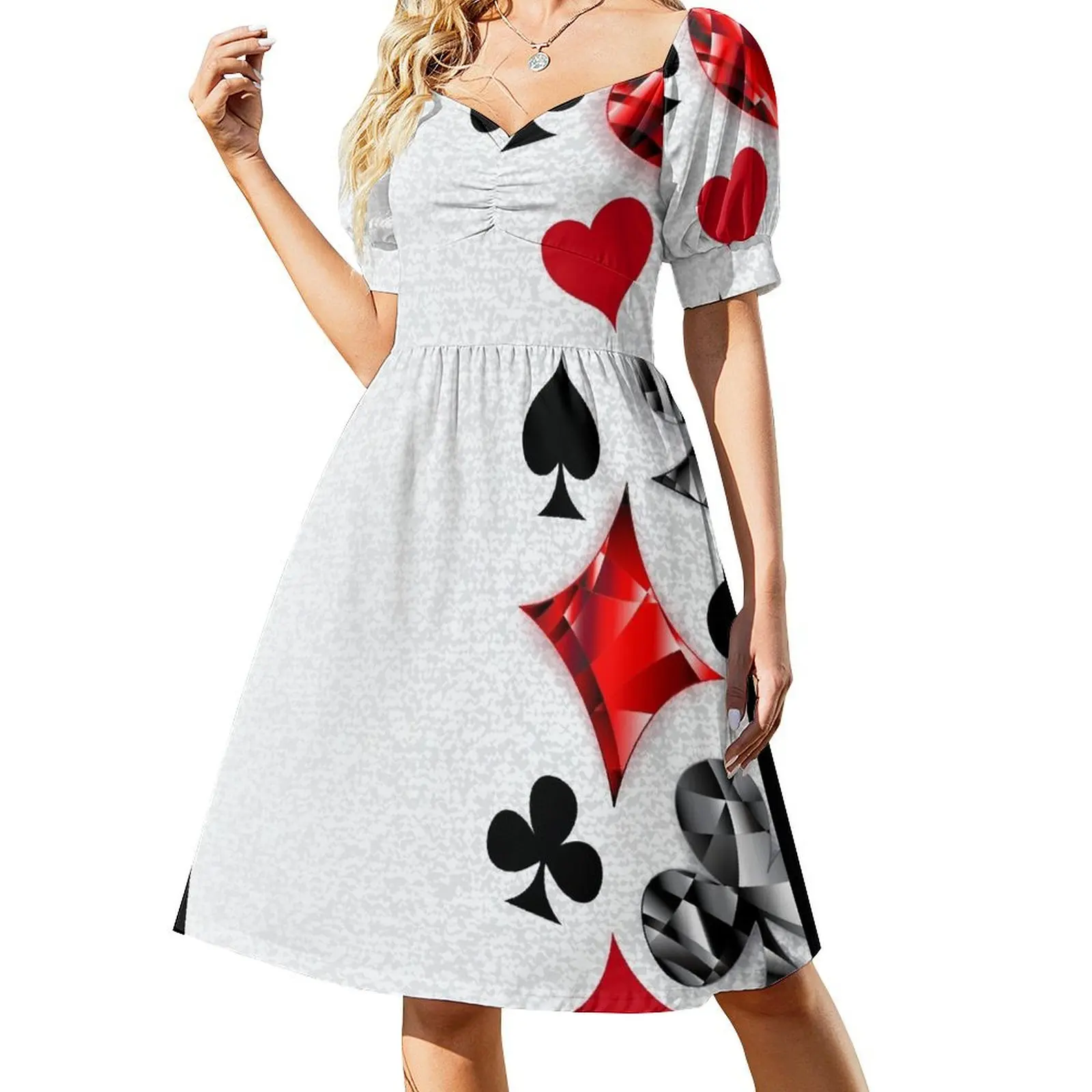 Gray Background with Polygonal Playing Cards Symbols Dress prom clothes sexy dress Women's summer dresses
Gray Background with Polygonal Playing Cards Symbols Dress prom clothes sexy dress Women's summer dresses