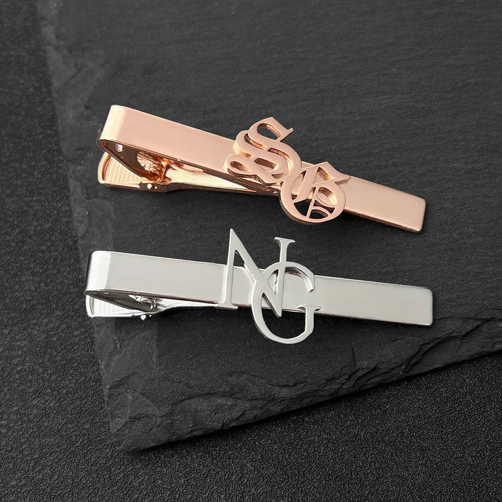 Customized Name Abbreviation Tie Clip, Unique High end, Trendy Name Abbreviation Tie Clip Jewelry
Customized Name Abbreviation Tie Clip, Unique High end, Trendy Name Abbreviation Tie Clip Jewelry