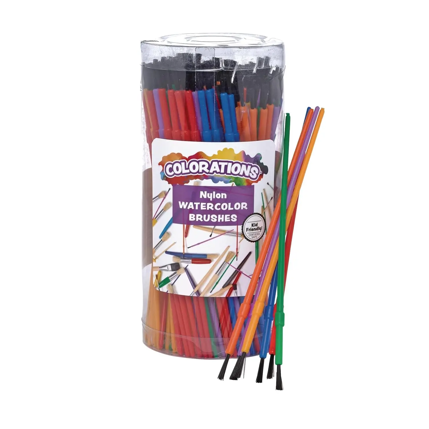 144 Pack Paint Brushes for Kids, 3 Widths Nylon Bristles for Watercolor Acrylic Art, Classroom Supplies
144 Pack Paint Brushes for Kids, 3 Widths Nylon Bristles for Watercolor Acrylic Art, Classroom Supplies