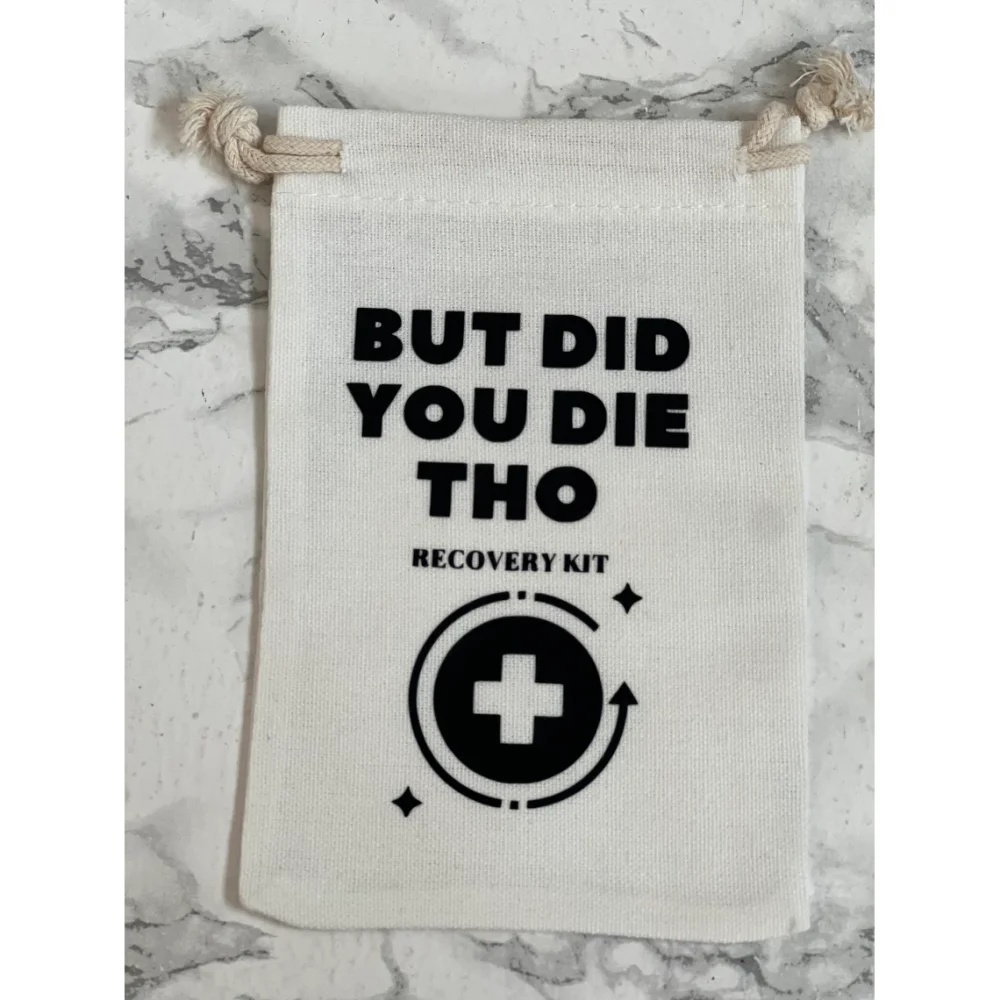 20 pcs But Did You Die Hangover Kit,Bachelorette Party,Wedding Thank You Favours,Hen Party Favours,Bachelorette Kit
20 pcs But Did You Die Hangover Kit,Bachelorette Party,Wedding Thank You Favours,Hen Party Favours,Bachelorette Kit