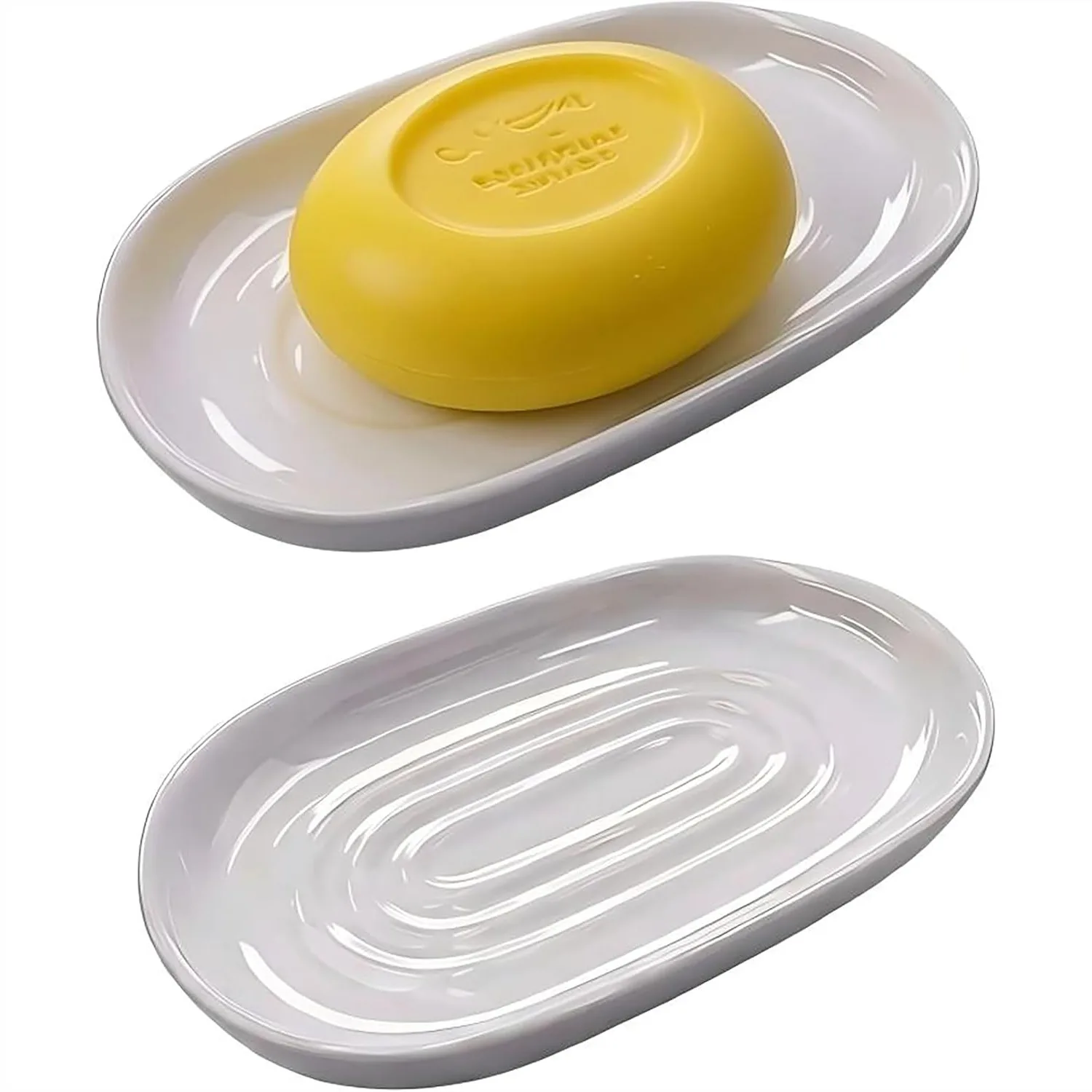 Ceramic Marble Soap Dish with Raised Textured Soap Saver Tray for Shower Bathroom Kitchen Sink Vanity, Easy Clean Holder for Bar
Ceramic Marble Soap Dish with Raised Textured Soap Saver Tray for Shower Bathroom Kitchen Sink Vanity, Easy Clean Holder for Bar