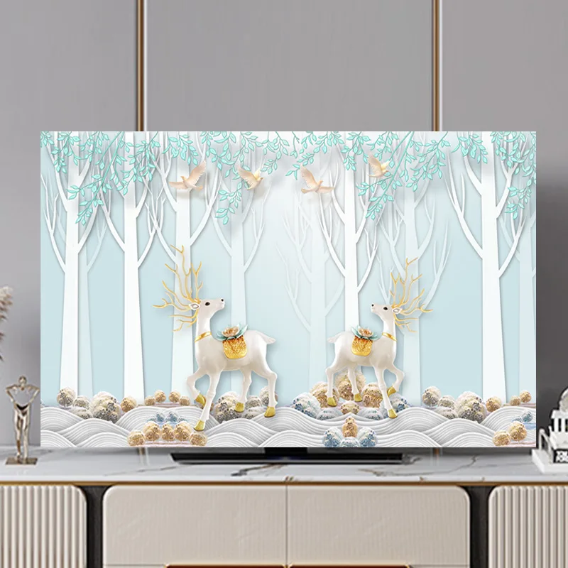 TV Cover Dust Cover Cover Towel 43 Inch 55 Inch 65 Inch 70 Inch 75 inch Household Hanging LCD TV Dust Cover Multi-size
TV Cover Dust Cover Cover Towel 43 Inch 55 Inch 65 Inch 70 Inch 75 inch Household Hanging LCD TV Dust Cover Multi-size