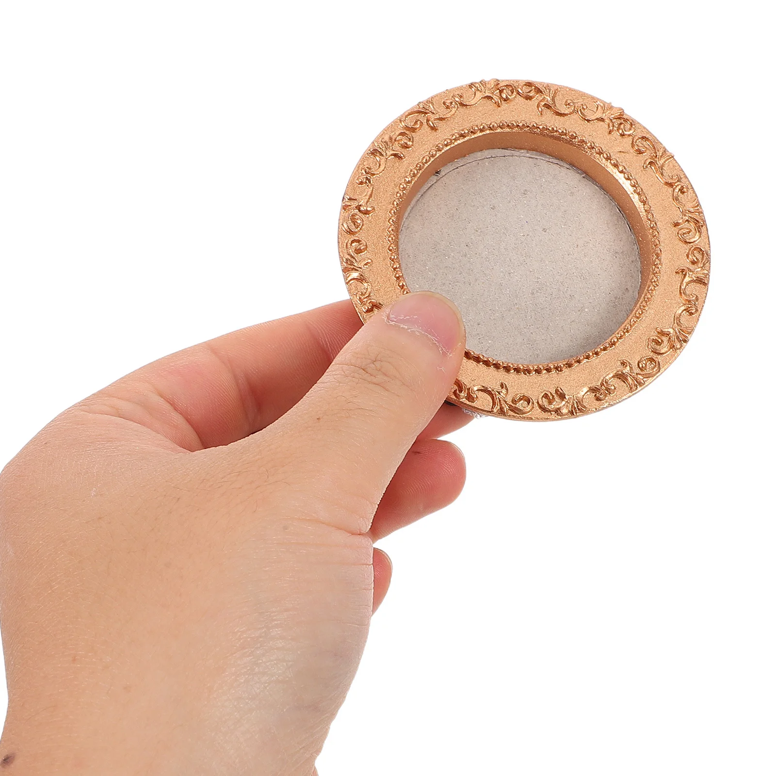 Miniature Vintage Picture Frame Round Ornate Wall Hanging Decoration for Christmas Tree Holiday Home Office Craft Photo
Miniature Vintage Picture Frame Round Ornate Wall Hanging Decoration for Christmas Tree Holiday Home Office Craft Photo