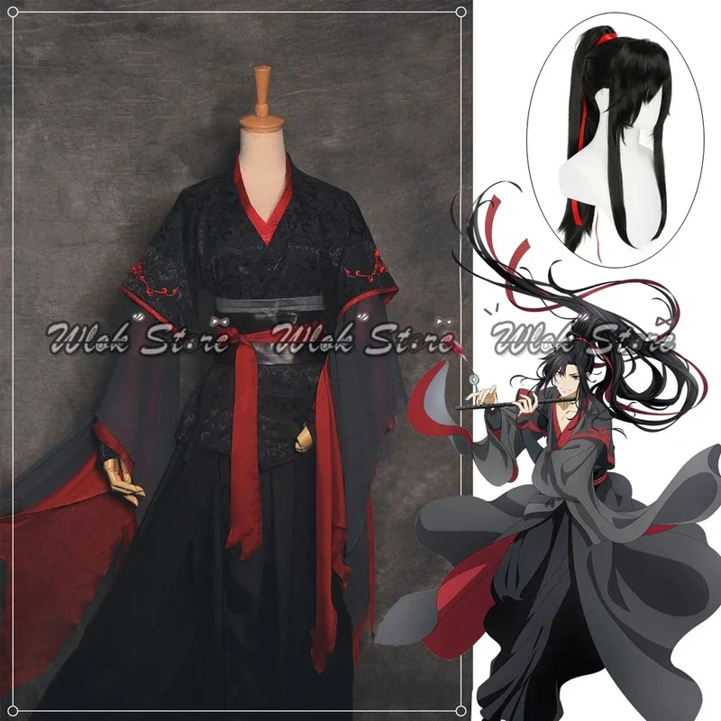 Wei Wuxian Cosplay Costume Wig Mo Dao Zu Shi The Untamed Mo Xuanyu Cosplay Hanfu Hair Halloween Party Carnival Outfits Men Women
Wei Wuxian Cosplay Costume Wig Mo Dao Zu Shi The Untamed Mo Xuanyu Cosplay Hanfu Hair Halloween Party Carnival Outfits Men Women