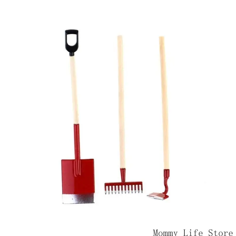 3 Piece Dollhouses Gardening Tool Kits For Enhancing Your 1:12 Scale Miniature Decorations
3 Piece Dollhouses Gardening Tool Kits For Enhancing Your 1:12 Scale Miniature Decorations