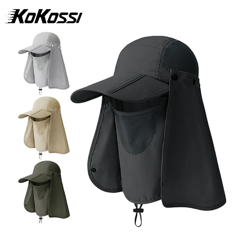KoKossi Face-protecting Hat Outdoor Sports Climbing Cycling Breathable Facemask Detachable Waterproof Sun Protection Cap
KoKossi Face-protecting Hat Outdoor Sports Climbing Cycling Breathable Facemask Detachable Waterproof Sun Protection Cap