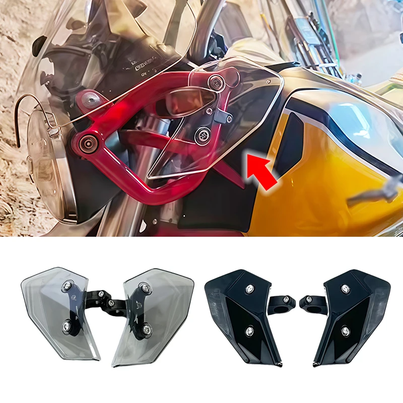 For Moto Guzzi V85TT V85tt V 85TT 2019-2024 Motorcycle Windshield Windscreen Side Panel Deflector Airflow Hand Shield Protector
For Moto Guzzi V85TT V85tt V 85TT 2019-2024 Motorcycle Windshield Windscreen Side Panel Deflector Airflow Hand Shield Protector