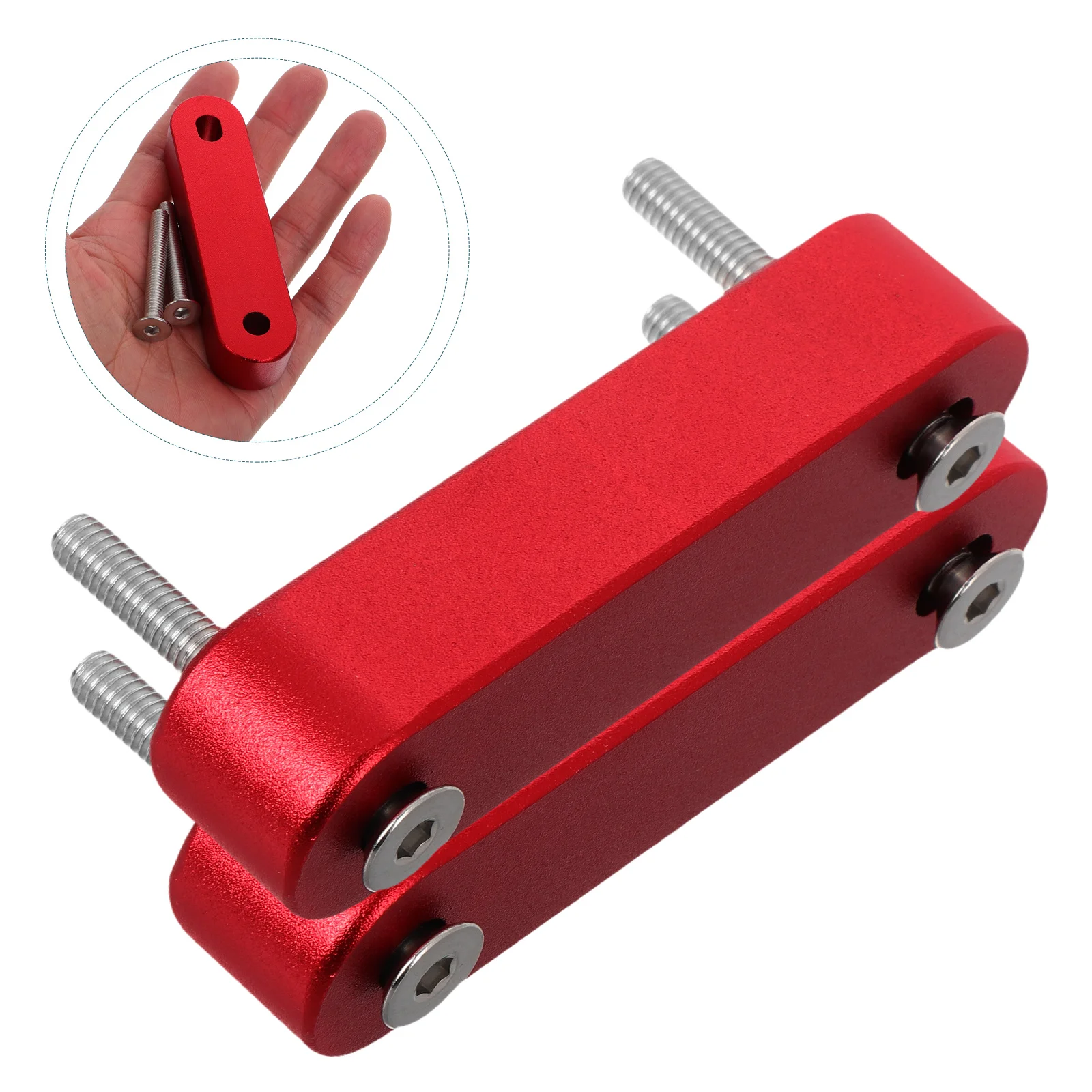 2pcs Aluminum Height Adjuster Engine Cooling Riser Spacers Kit Enhances Airflow Reduces Heat Durable Alloy Easy Installation For
2pcs Aluminum Height Adjuster Engine Cooling Riser Spacers Kit Enhances Airflow Reduces Heat Durable Alloy Easy Installation For