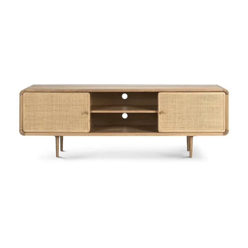 Solid wood TV cabinet simple rattan floor cabinet simple bedroom living room locker homestay
Solid wood TV cabinet simple rattan floor cabinet simple bedroom living room locker homestay