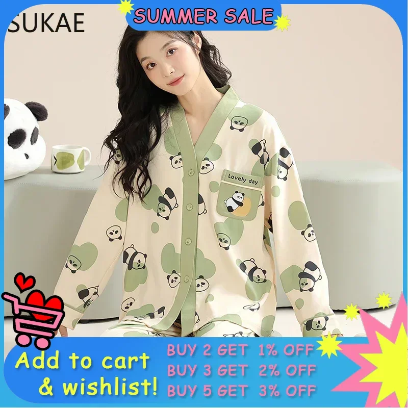SUKAE Autumn Winter New Faux Cotton Women Sleepwear Casual Pijama Woman Pajamas Set Kimono V-neck Lapel Homesuits Lady Pyjamas
SUKAE Autumn Winter New Faux Cotton Women Sleepwear Casual Pijama Woman Pajamas Set Kimono V-neck Lapel Homesuits Lady Pyjamas