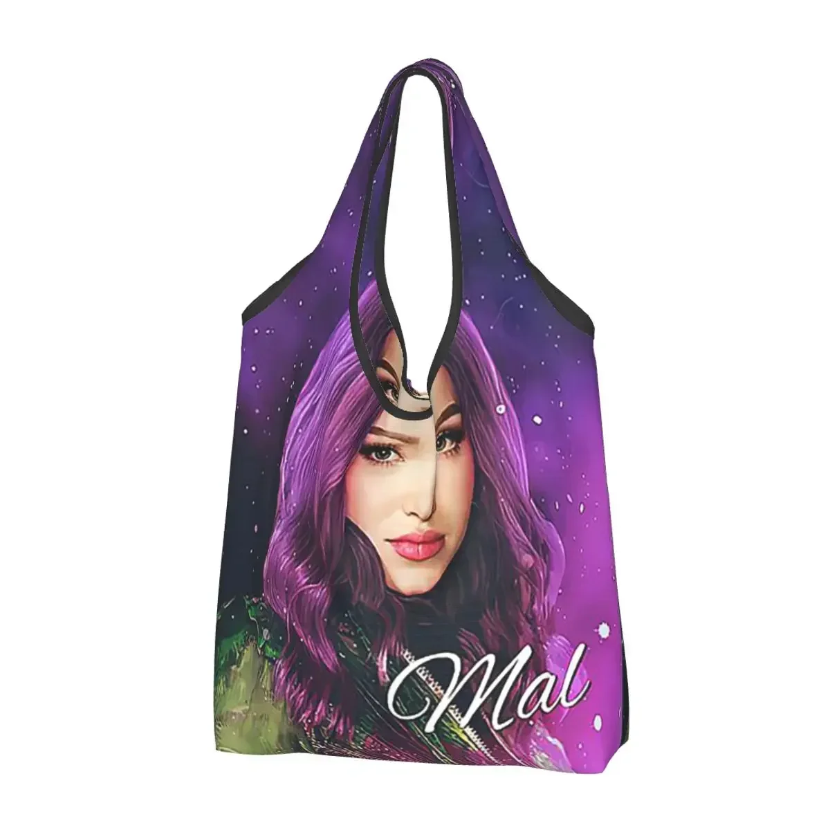 Mal Purple Pink Princess - Descendants Портативная сумка-тоут для покупок Многоразовая сумка-шоппер Продуктовая сумка Сумка на плечо
Mal Purple Pink Princess - Descendants Портативная сумка-тоут для покупок Многоразовая сумка-шоппер Продуктовая сумка Сумка на плечо