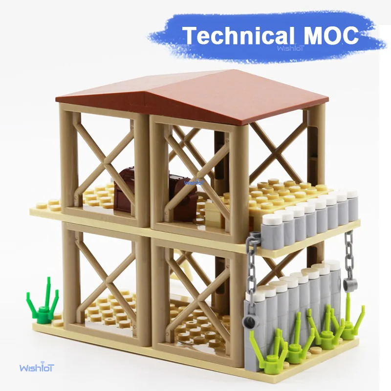 Building Block Medieval Western Military Outpost Watchtower Architecture MOC Sand Table Scene DIY Desert Fortress Model Kid Gift
Building Block Medieval Western Military Outpost Watchtower Architecture MOC Sand Table Scene DIY Desert Fortress Model Kid Gift