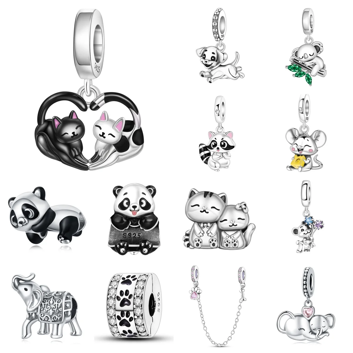 CYMYSS 2025 NEW 925 Sterling Silver Cute Two Colour Cat Girl Pendant Boutique Birthday Party Gift Jewellery Women's Pendant
CYMYSS 2025 NEW 925 Sterling Silver Cute Two Colour Cat Girl Pendant Boutique Birthday Party Gift Jewellery Women's Pendant