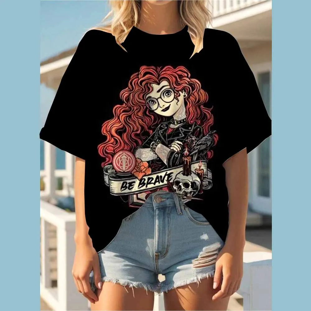 Kawaii принцесса Диснея женская футболка летние женские топы Harajuku футболки с рисунком для девочек милая футболка женские блузки
Kawaii принцесса Диснея женская футболка летние женские топы Harajuku футболки с рисунком для девочек милая футболка женские блузки