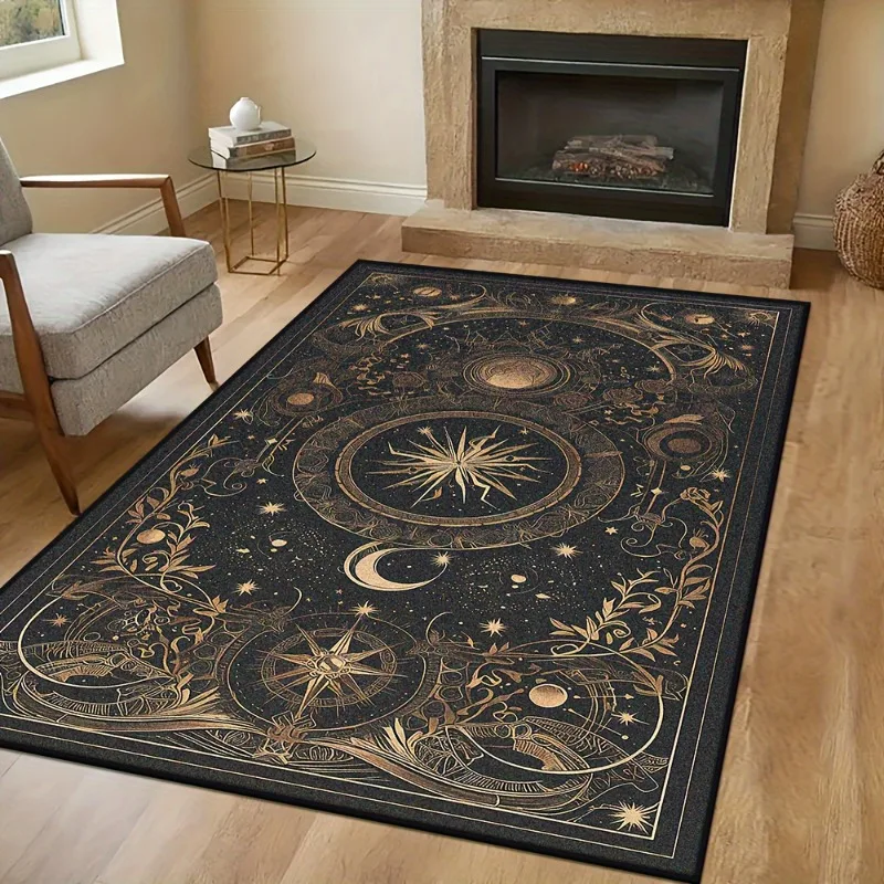 Witch Sun Moon Pentagram Carpet Altar for Living Room Gothic Decor Sofa Table Area Rugs Bathroom Doormat Anti-slip Floor Mats
Witch Sun Moon Pentagram Carpet Altar for Living Room Gothic Decor Sofa Table Area Rugs Bathroom Doormat Anti-slip Floor Mats