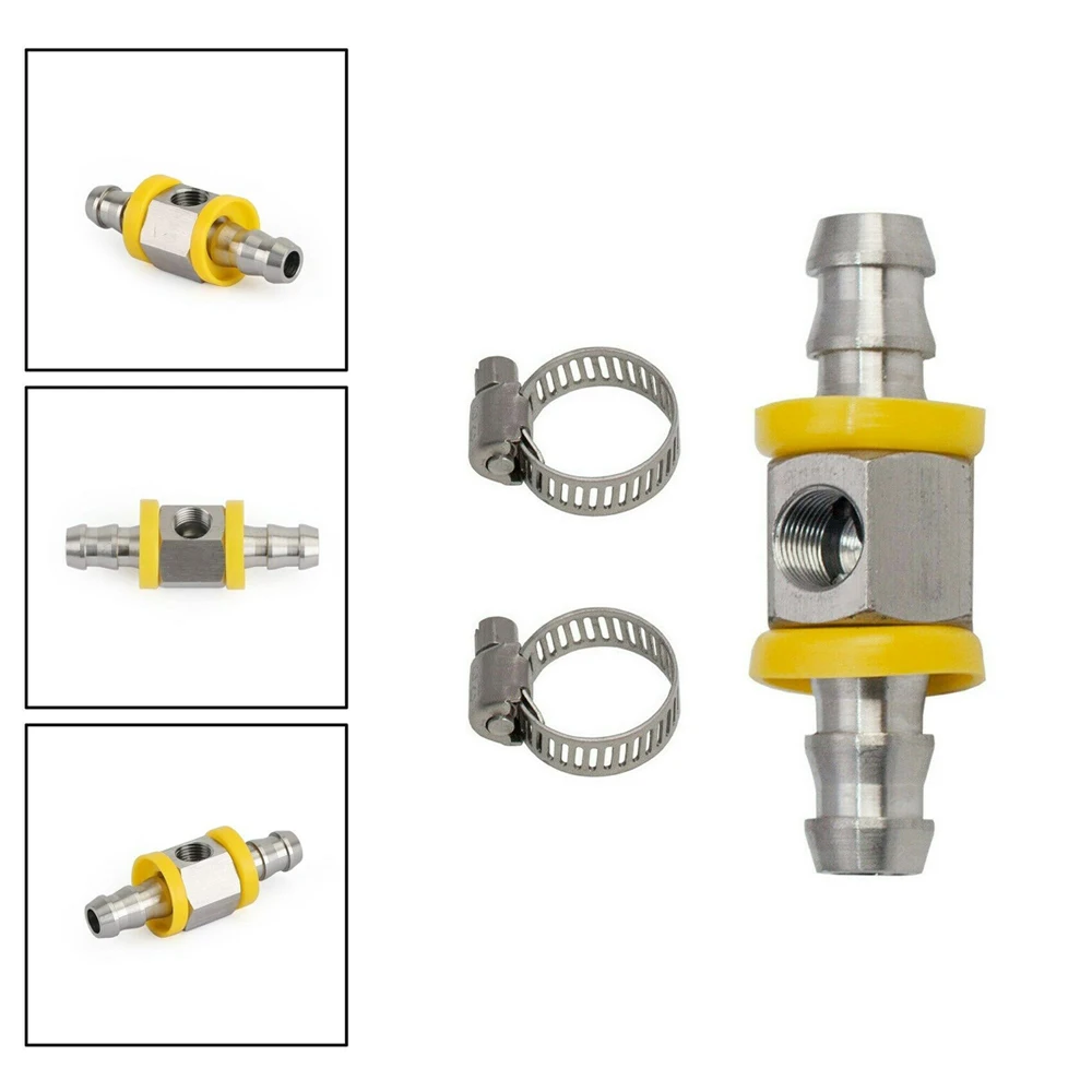 1 Set Universal T-Fitting Adapter Car Glow Shift 3/8” Car Fuel Line Car Fuel Pressure Gauge Sensor Car Engines Accessories
1 Set Universal T-Fitting Adapter Car Glow Shift 3/8” Car Fuel Line Car Fuel Pressure Gauge Sensor Car Engines Accessories