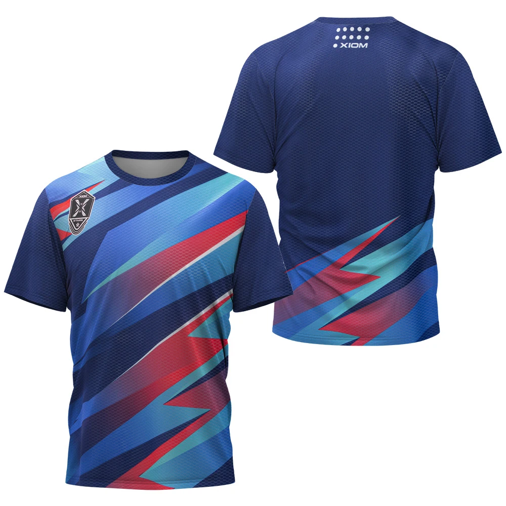 Modern Neon Pattern Men's Table Tennis T-Shirt Men Summer Tennis Badminton T-Shirt Top Table Tennis Club Quick Dry Short Sleeved
Modern Neon Pattern Men's Table Tennis T-Shirt Men Summer Tennis Badminton T-Shirt Top Table Tennis Club Quick Dry Short Sleeved