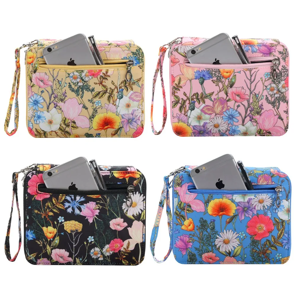 72 Slots Flower Pencil Case School Pencilcase for Girls Stationery Pen Box Wallet Storage Penal Box Large Pouch(No Pen)
72 Slots Flower Pencil Case School Pencilcase for Girls Stationery Pen Box Wallet Storage Penal Box Large Pouch(No Pen)