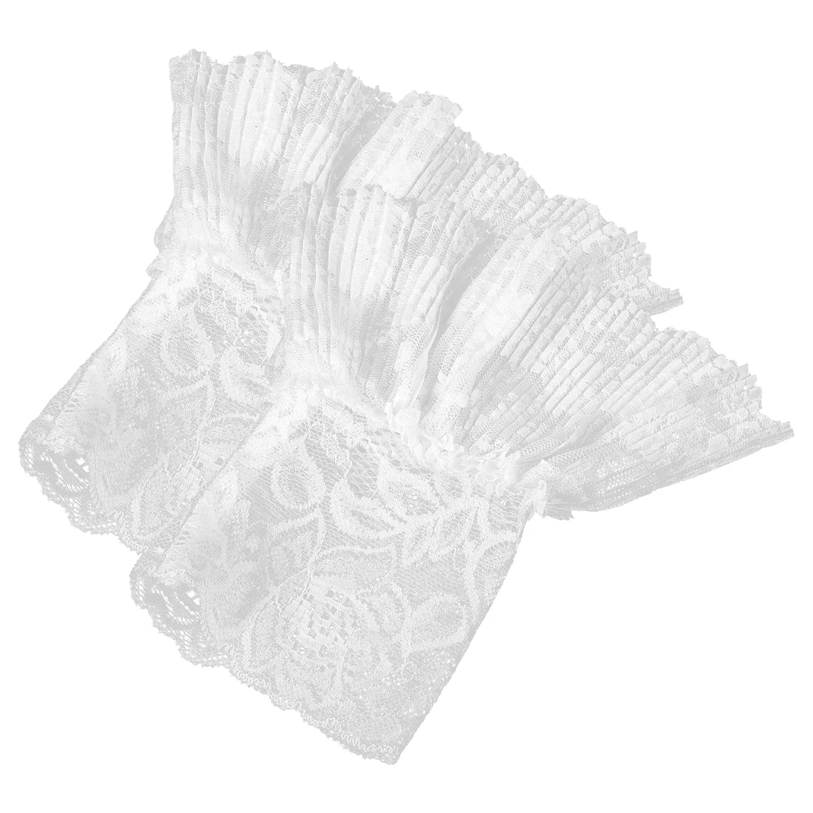 Cotton Lace Decoration Wrist Cuff 1 Pair White Detachable Sleeves False Collar Chiffon Accessories for Women Photo Cosplay Party
Cotton Lace Decoration Wrist Cuff 1 Pair White Detachable Sleeves False Collar Chiffon Accessories for Women Photo Cosplay Party