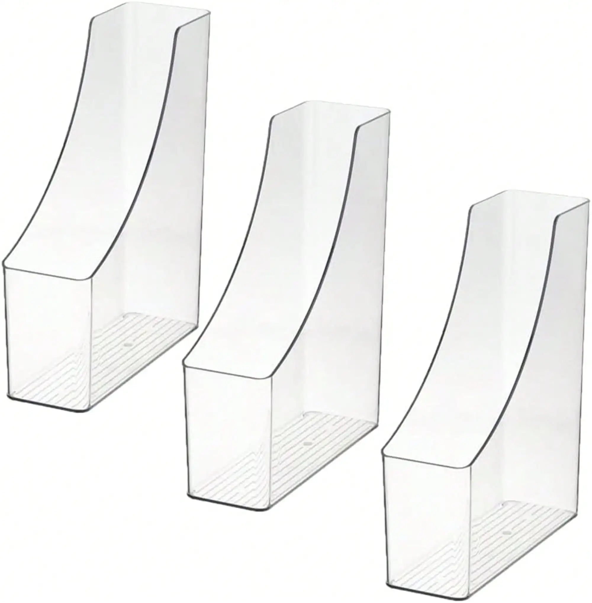 Vertical File Bins Organizer Closed Front Design For Storage For Files, Documents, And Magazines, Ideal For Home Office, Work Desktops, Or School, Medium, 1264-3
Vertical File Bins Organizer Closed Front Design For Storage For Files, Documents, And Magazines, Ideal For Home Office, Work Desktops, Or School, Medium, 1264-3