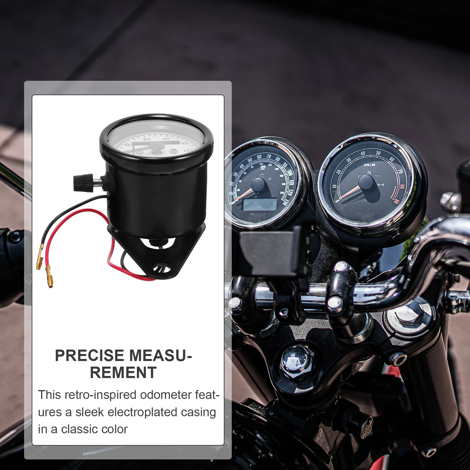 Retro Dual Odometer White Dial Mileage Meter Speedometer Gauge Motorbike Instrument Modified Motorcycle Accessories
Retro Dual Odometer White Dial Mileage Meter Speedometer Gauge Motorbike Instrument Modified Motorcycle Accessories