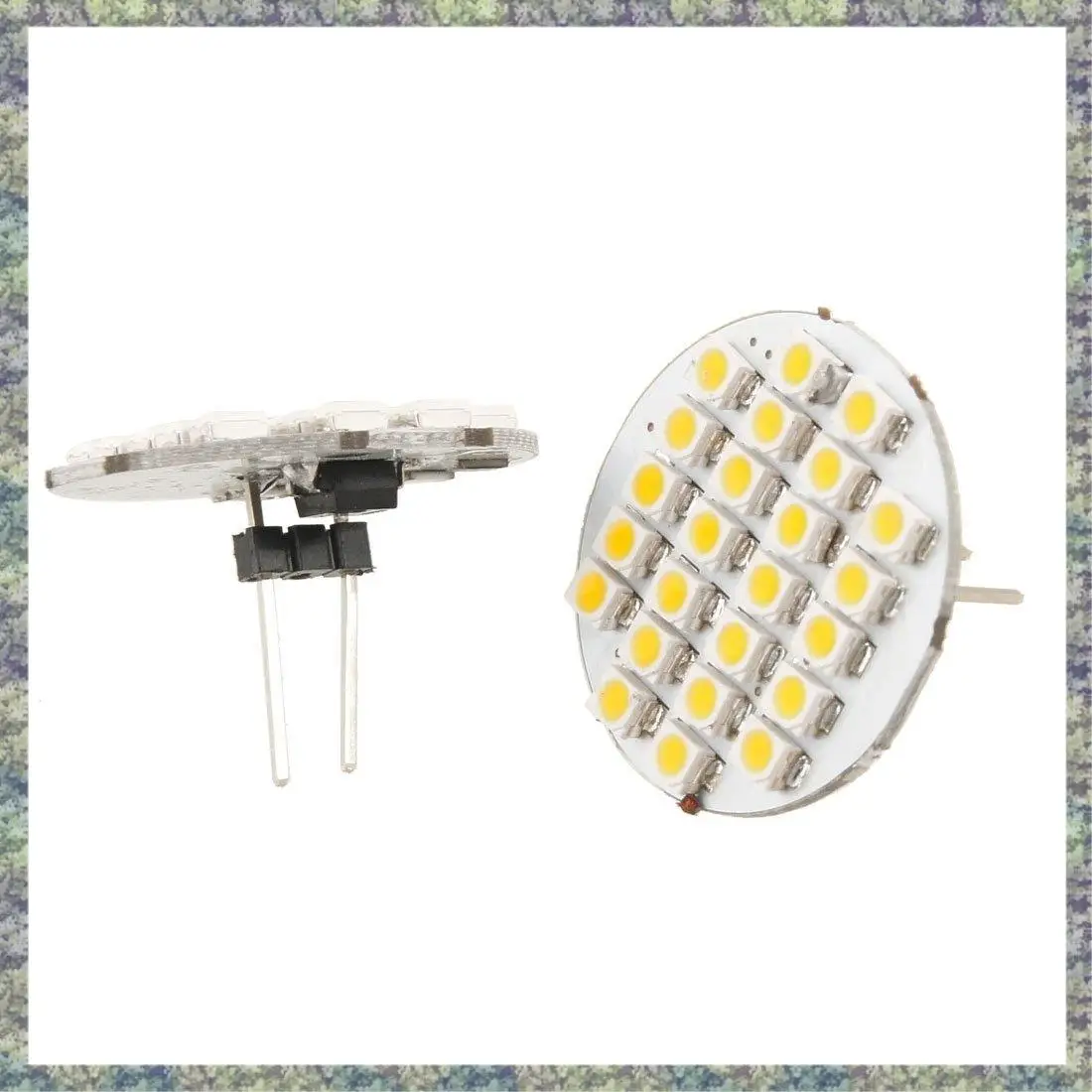 WON 2 шт. Автомобильный теплый белый 1210 SMD 24 светодиода Вертикальная лампочка G4 с заднем штифтом
WON 2 шт. Автомобильный теплый белый 1210 SMD 24 светодиода Вертикальная лампочка G4 с заднем штифтом