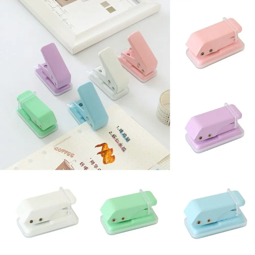 Mini DIY Crafts Single Hole Punch Macaron Color Binding Mini Paper Punch Manual Punching Loose-leaf Punch Stationery
Mini DIY Crafts Single Hole Punch Macaron Color Binding Mini Paper Punch Manual Punching Loose-leaf Punch Stationery
