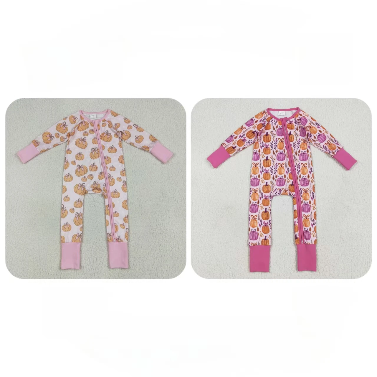 Wholesale Toddler Baby Girl Thanksgiving Boutique Jumpsuit Children Pumpkins Bows Zipper Romper Newborn Coverall Fall Bodysuit
Wholesale Toddler Baby Girl Thanksgiving Boutique Jumpsuit Children Pumpkins Bows Zipper Romper Newborn Coverall Fall Bodysuit